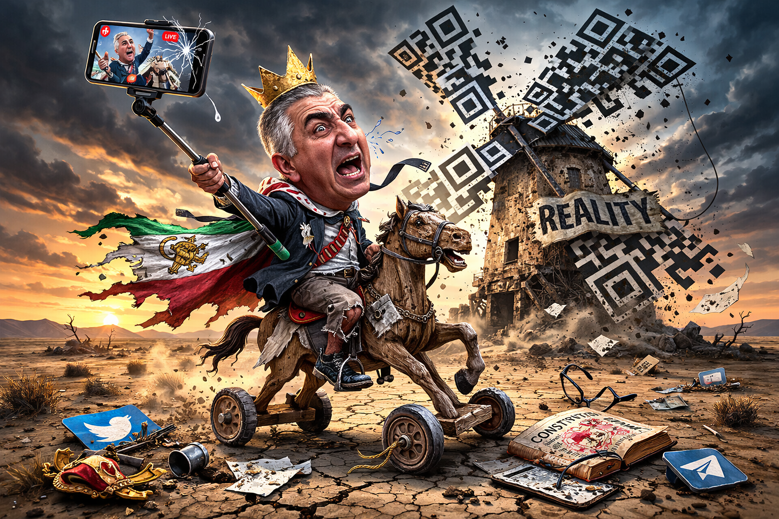 مرثیه‌ای برای یک توهم؛ کالبدشکافیِ روان‌رنجوریِ یک شاهزاده‌ی بی‌تاج‌وتخت